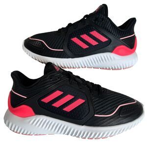 Adidas ClimaWarm Bounce Running Shoes G54870 Black Pink Women Size 6